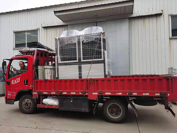 【工業制冷】吊車用風冷卻機發貨
