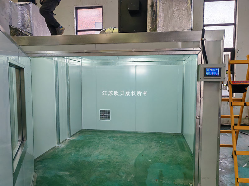 電動汽車生產(chǎn)基地電池電堆房